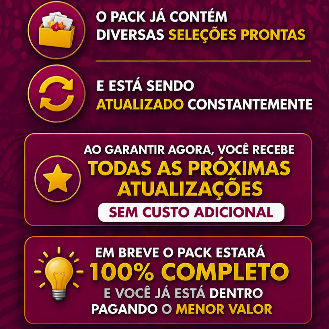 Pack de Figurinhas Copa 2026 para Impressão – PDF Digital