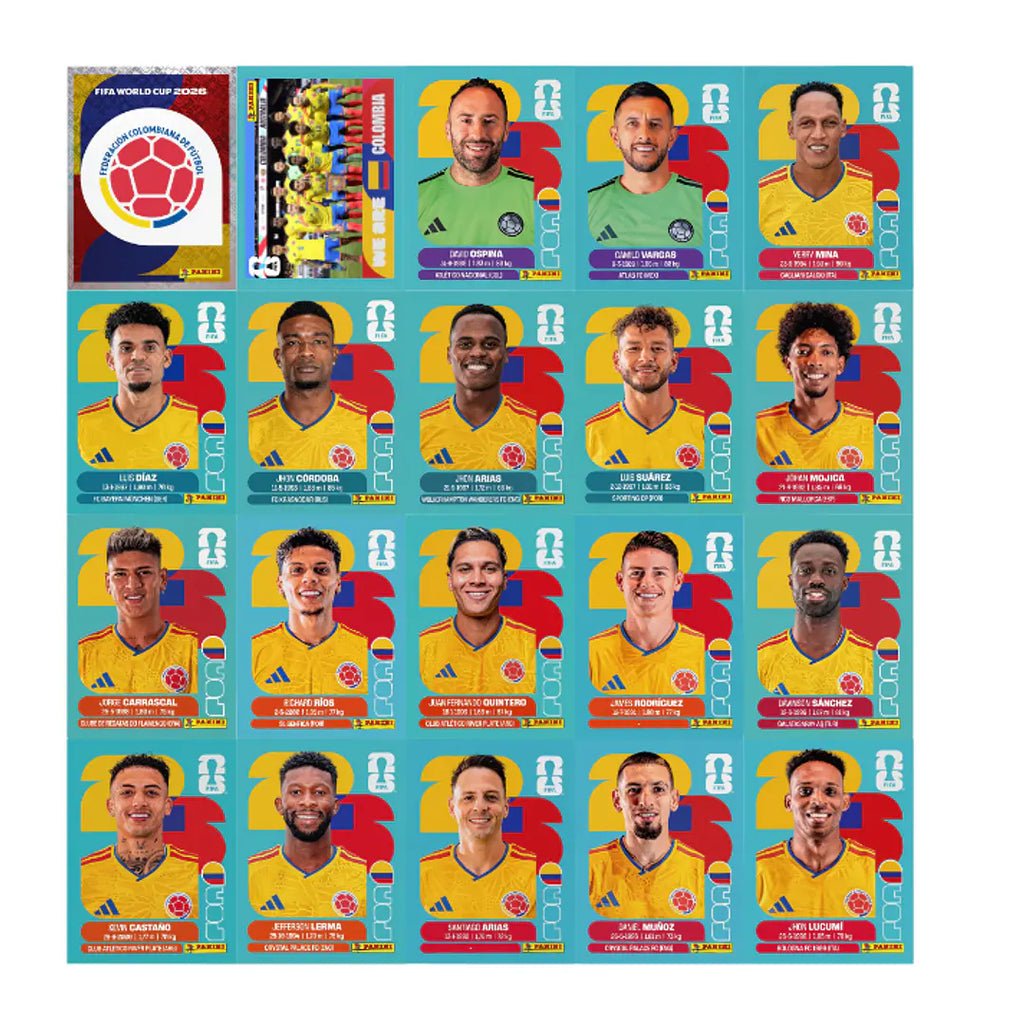 Pack de Figurinhas Copa 2026 para Impressão – PDF Digital