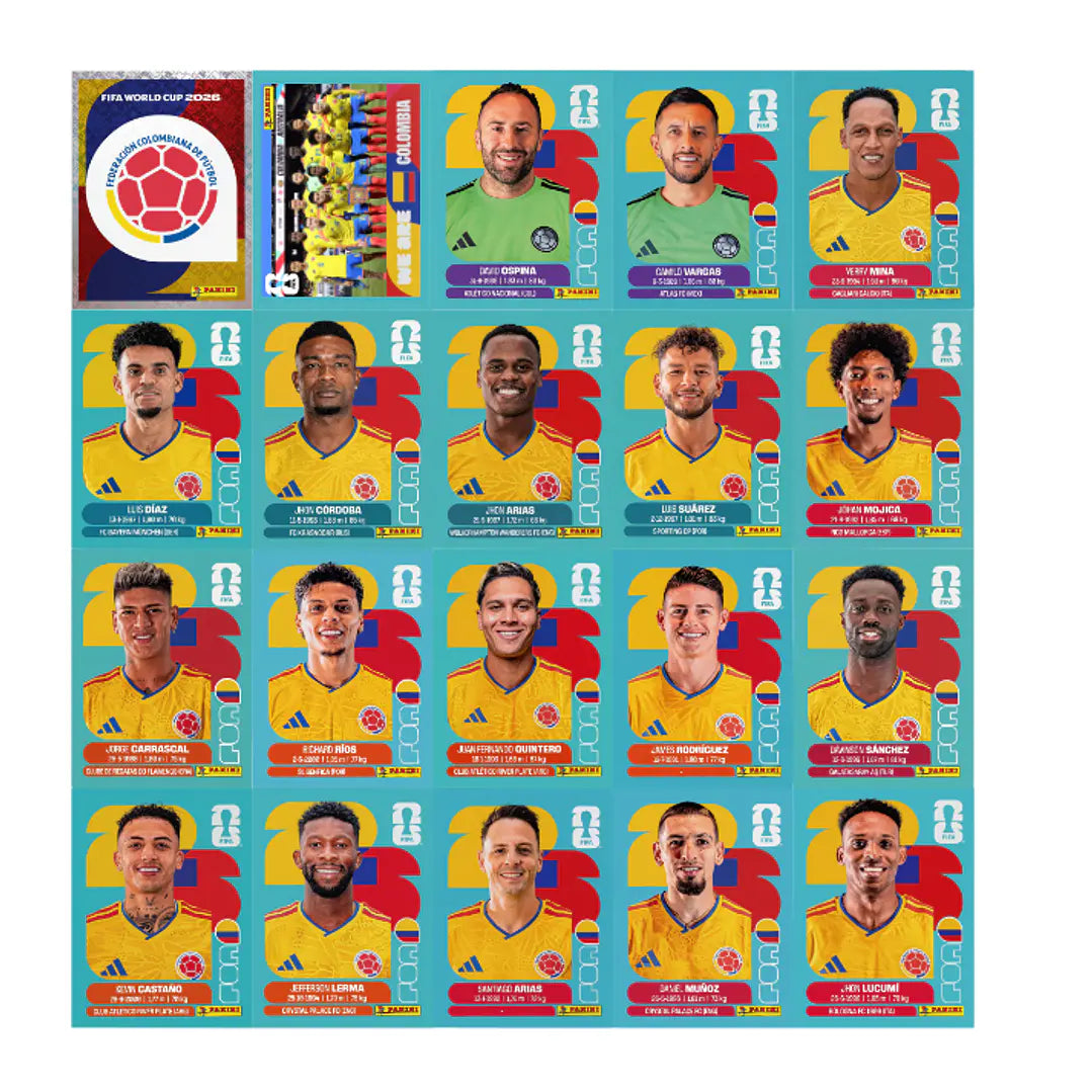Pack de Figurinhas Copa 2026 para Impressão – PDF Digital
