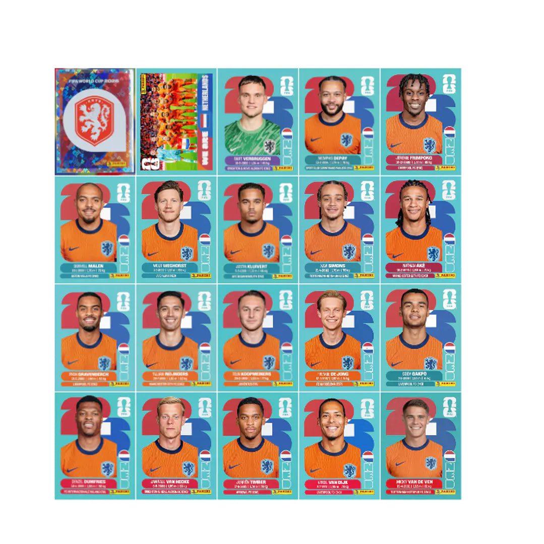 Pack de Figurinhas Copa 2026 para Impressão – PDF Digital