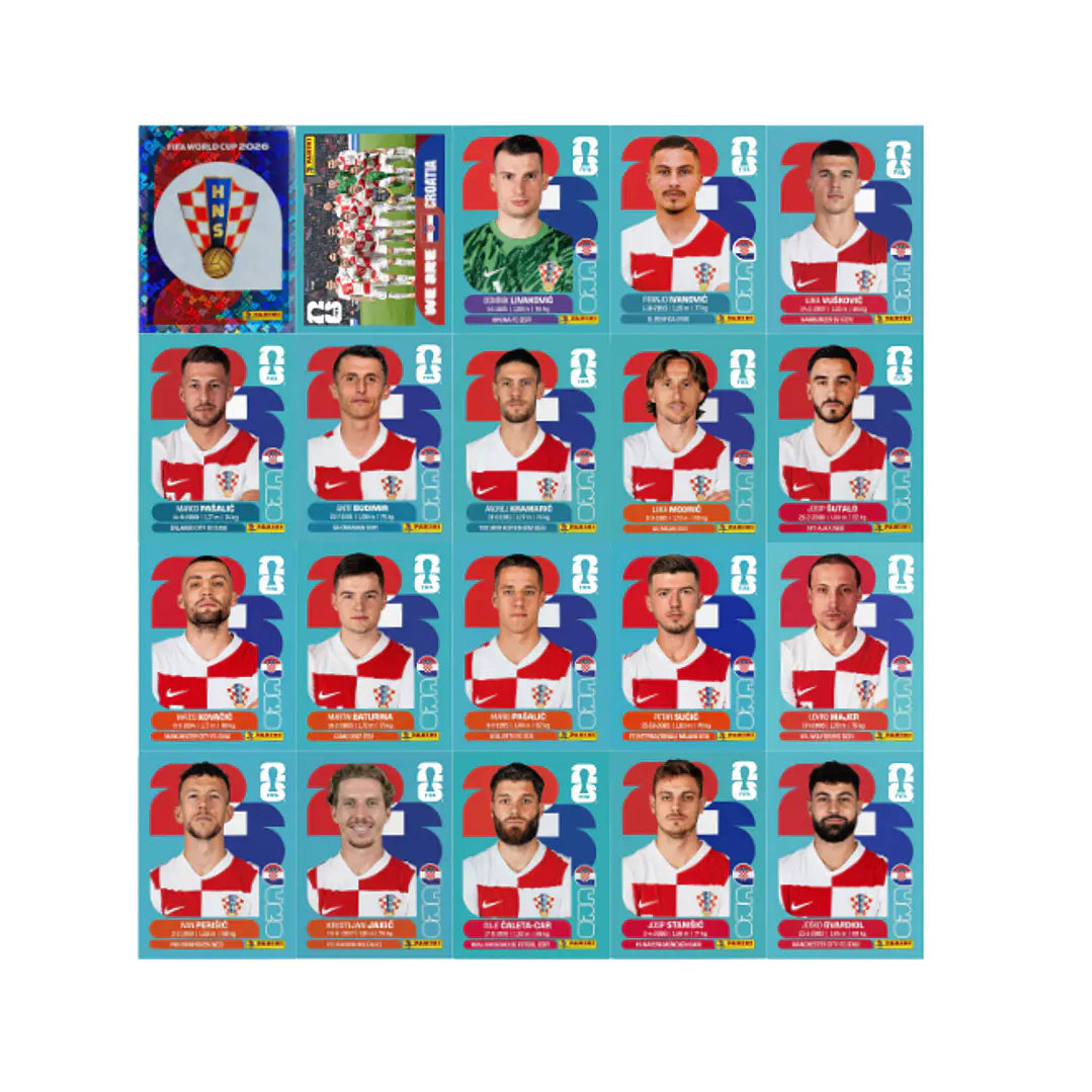 Pack de Figurinhas Copa 2026 para Impressão – PDF Digital