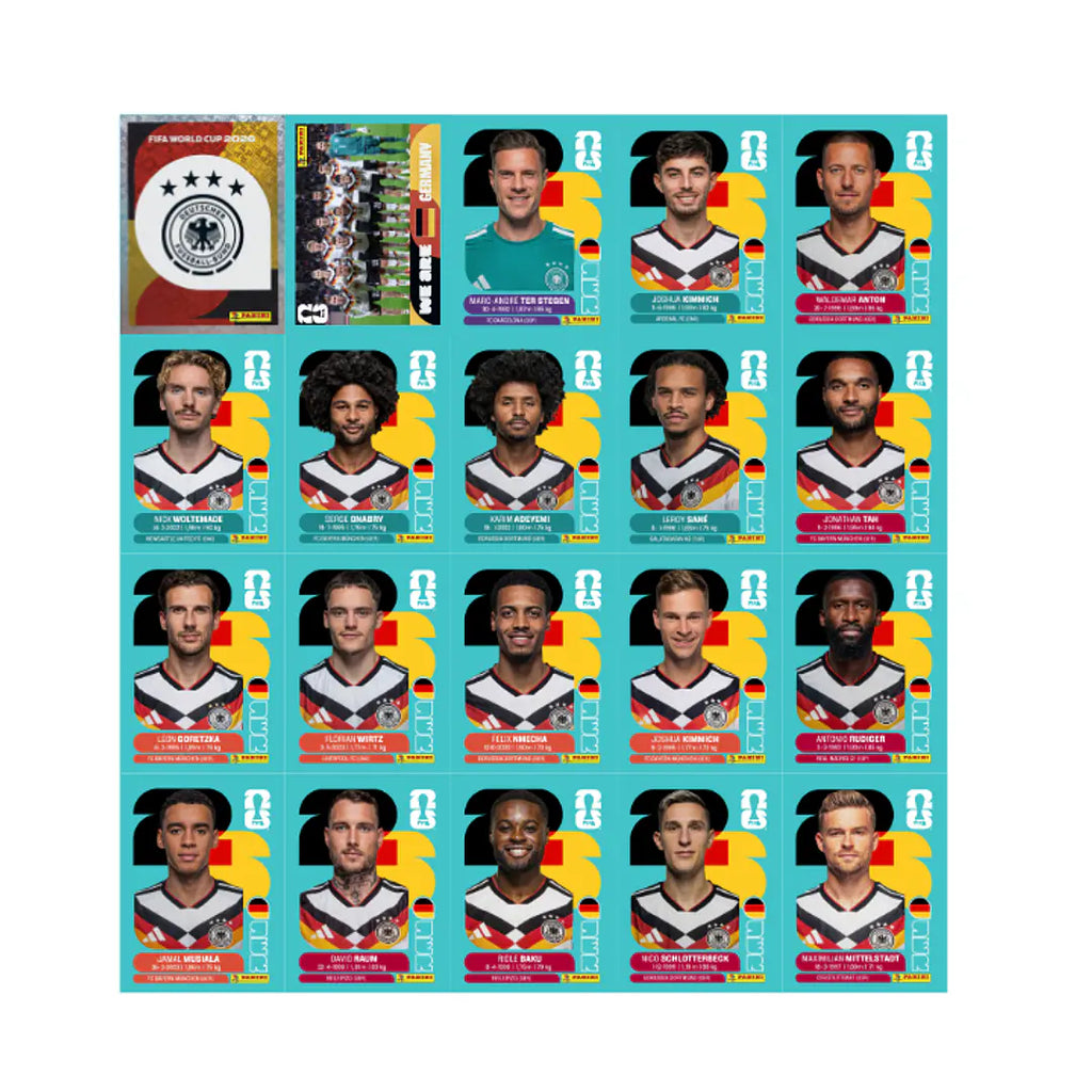 Pack de Figurinhas Copa 2026 para Impressão – PDF Digital