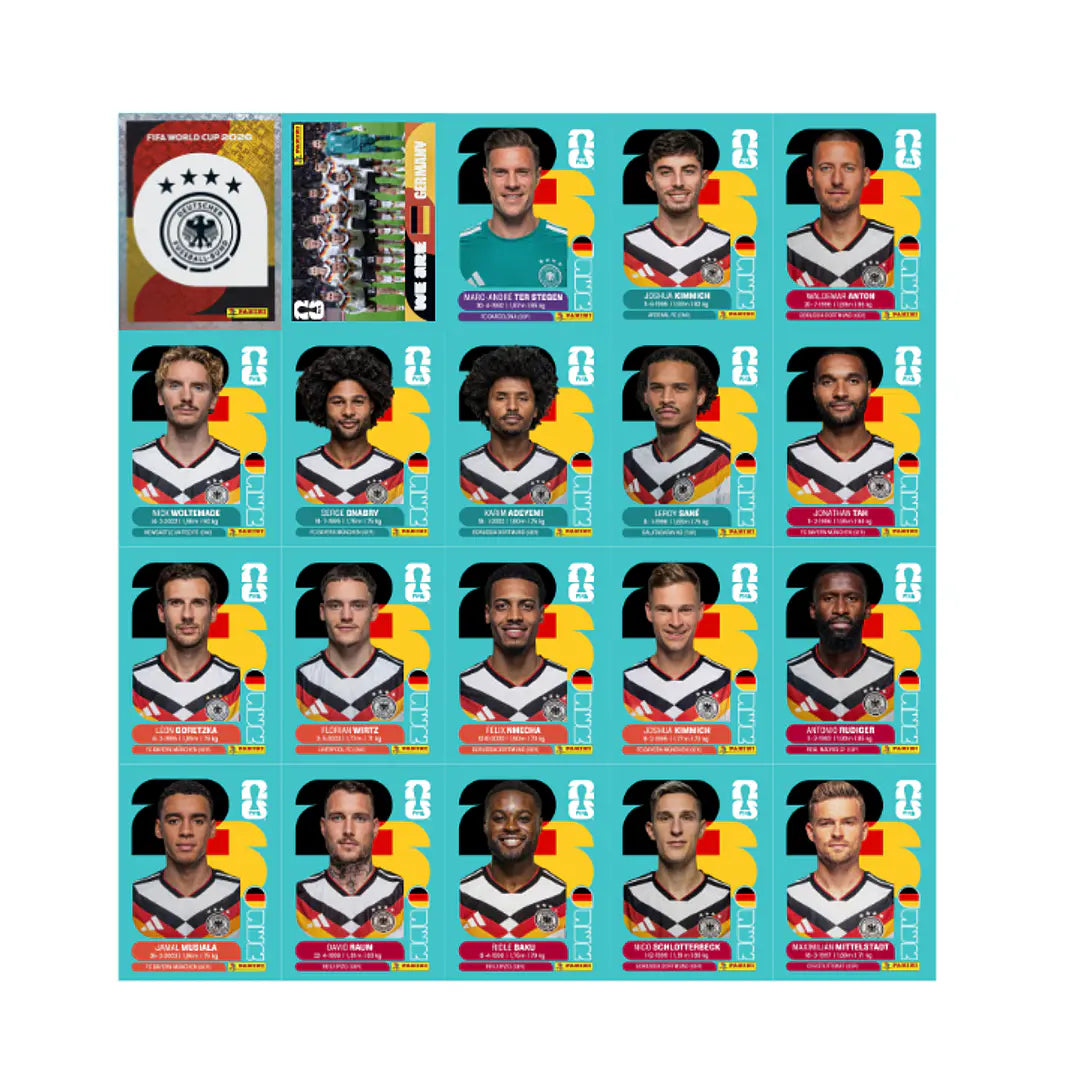 Pack de Figurinhas Copa 2026 para Impressão – PDF Digital