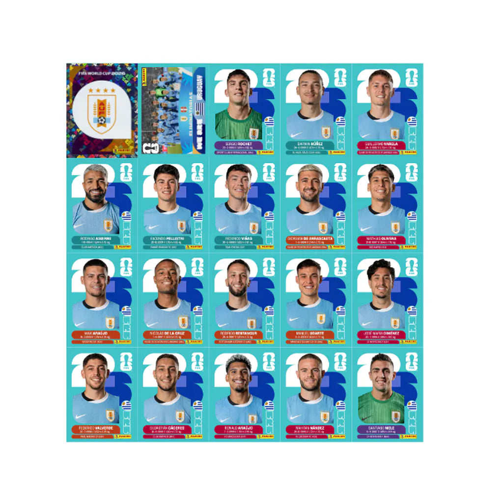 Pack de Figurinhas Copa 2026 para Impressão – PDF Digital