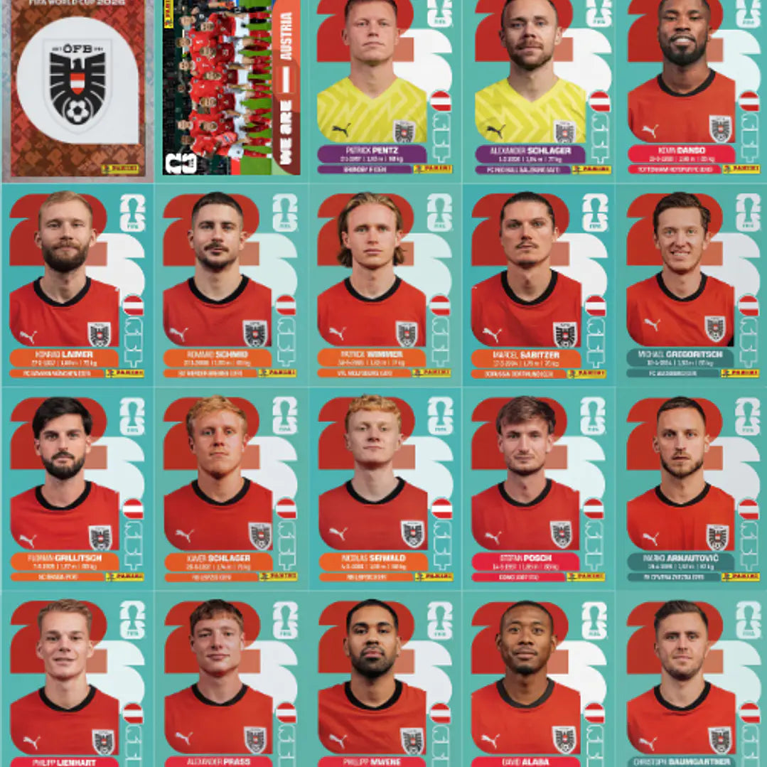 Pack de Figurinhas Copa 2026 para Impressão – PDF Digital