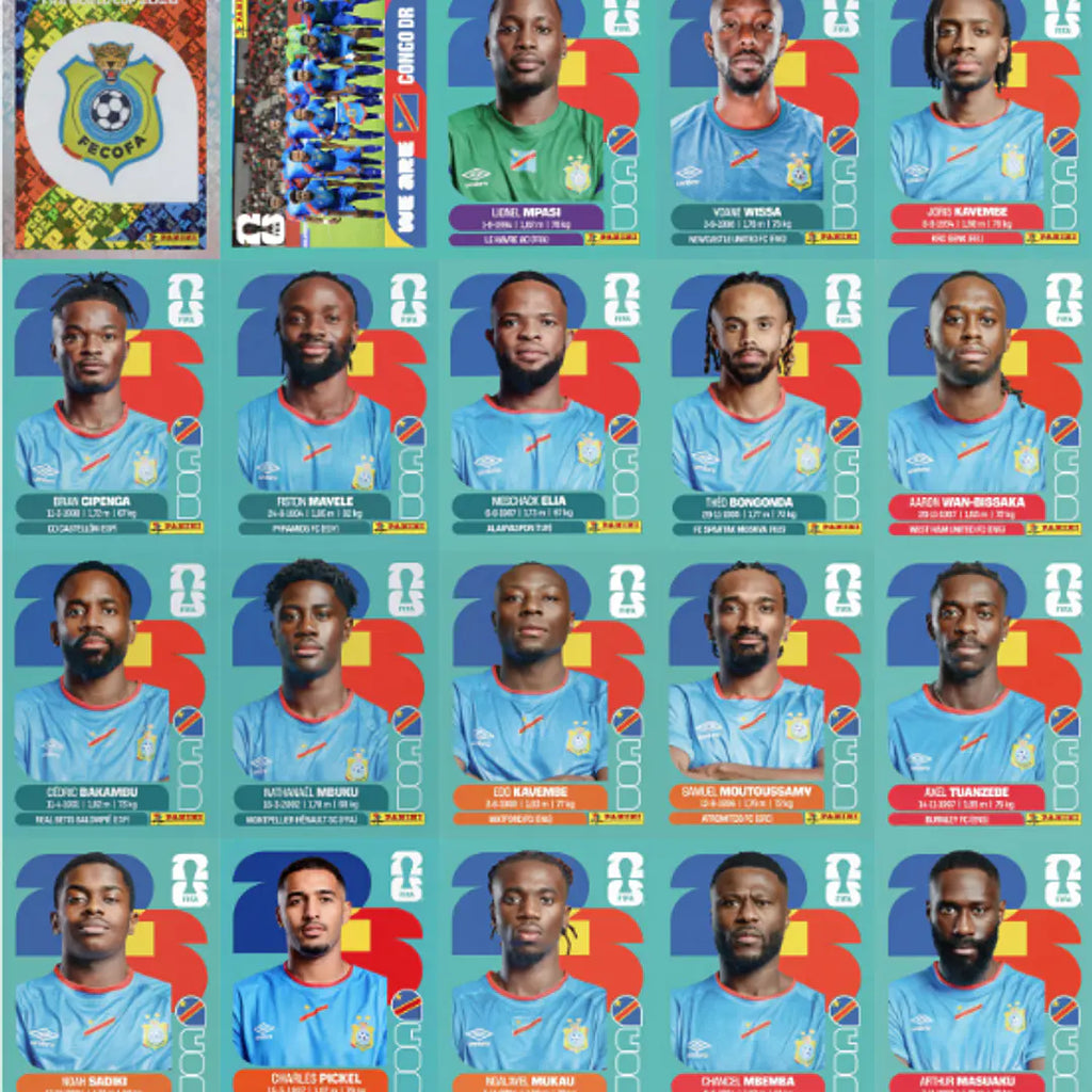 Pack de Figurinhas Copa 2026 para Impressão – PDF Digital