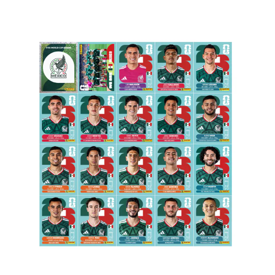 Pack de Figurinhas Copa 2026 para Impressão – PDF Digital