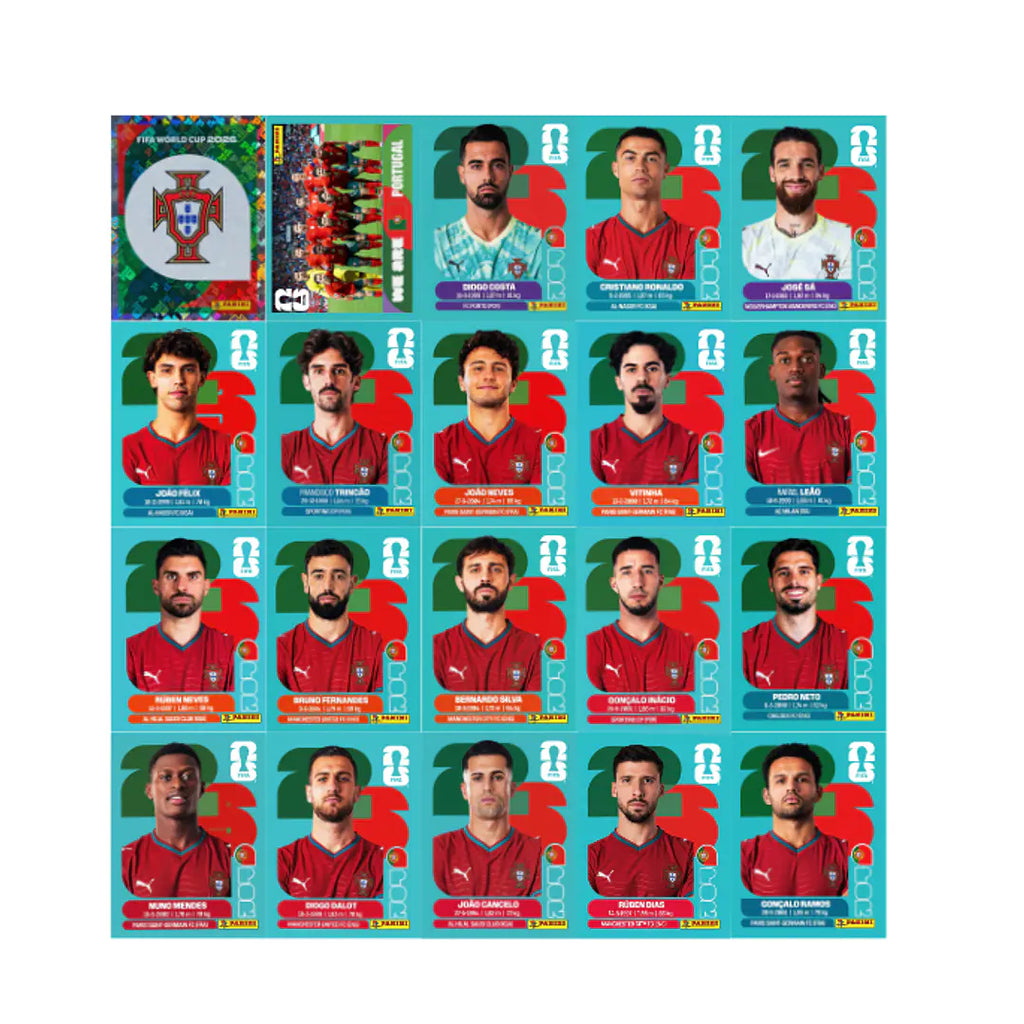 Pack de Figurinhas Copa 2026 para Impressão – PDF Digital
