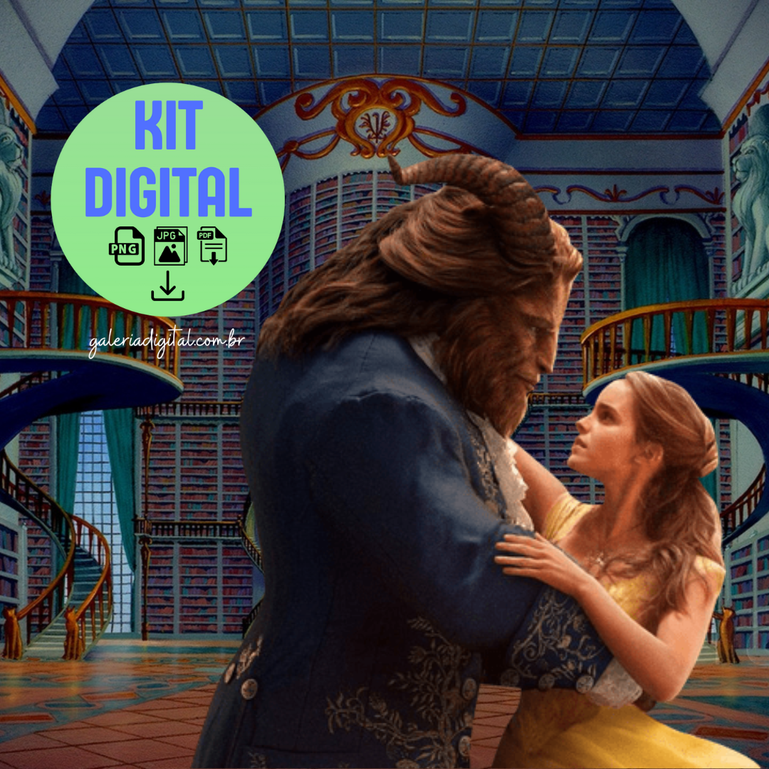 KIt Digital A bela e a fera