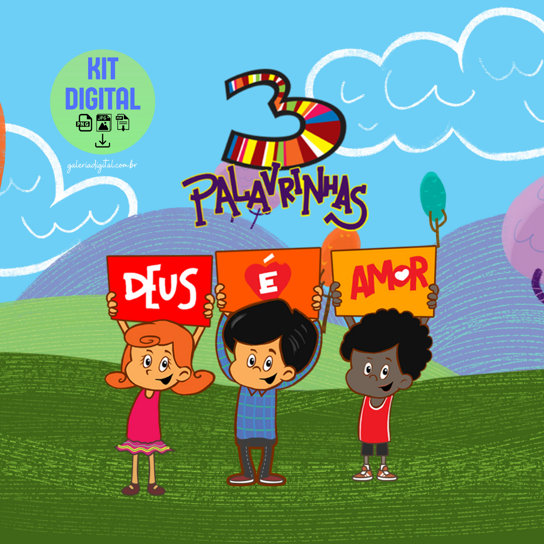 KIt Digital 3 Palavrinhas