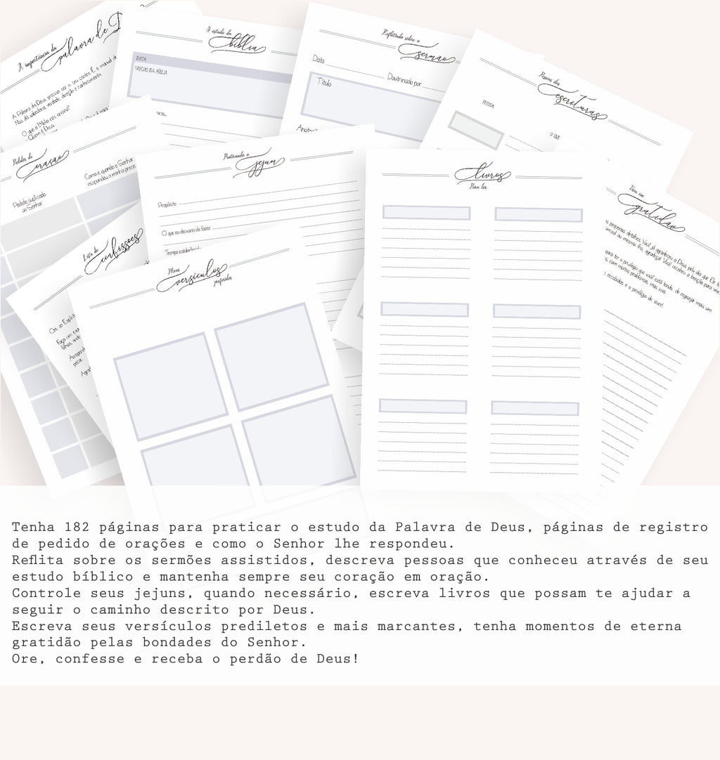 Arquivo Digital Diário Planner Devocional