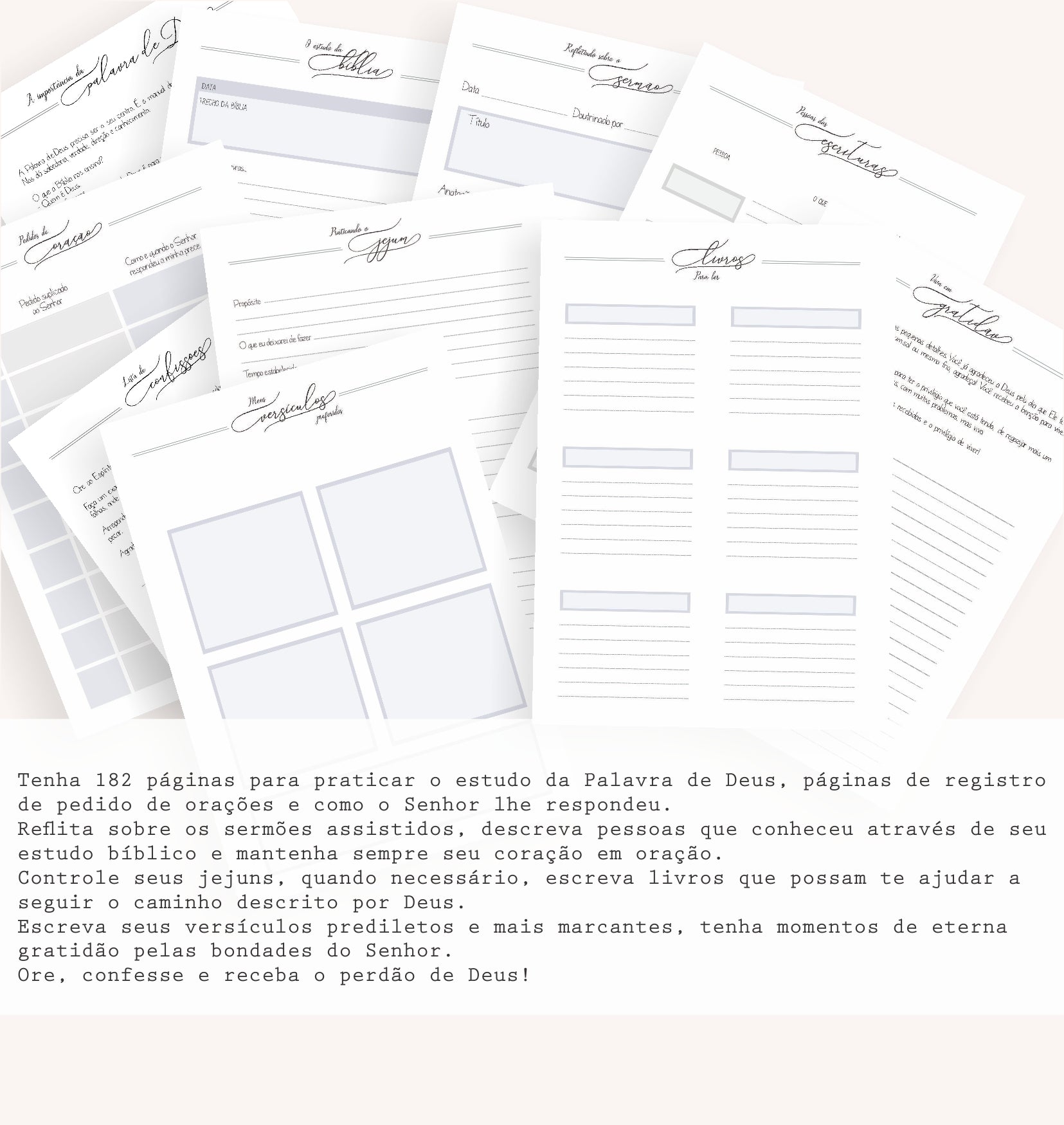 Arquivo Digital Diário Planner Devocional