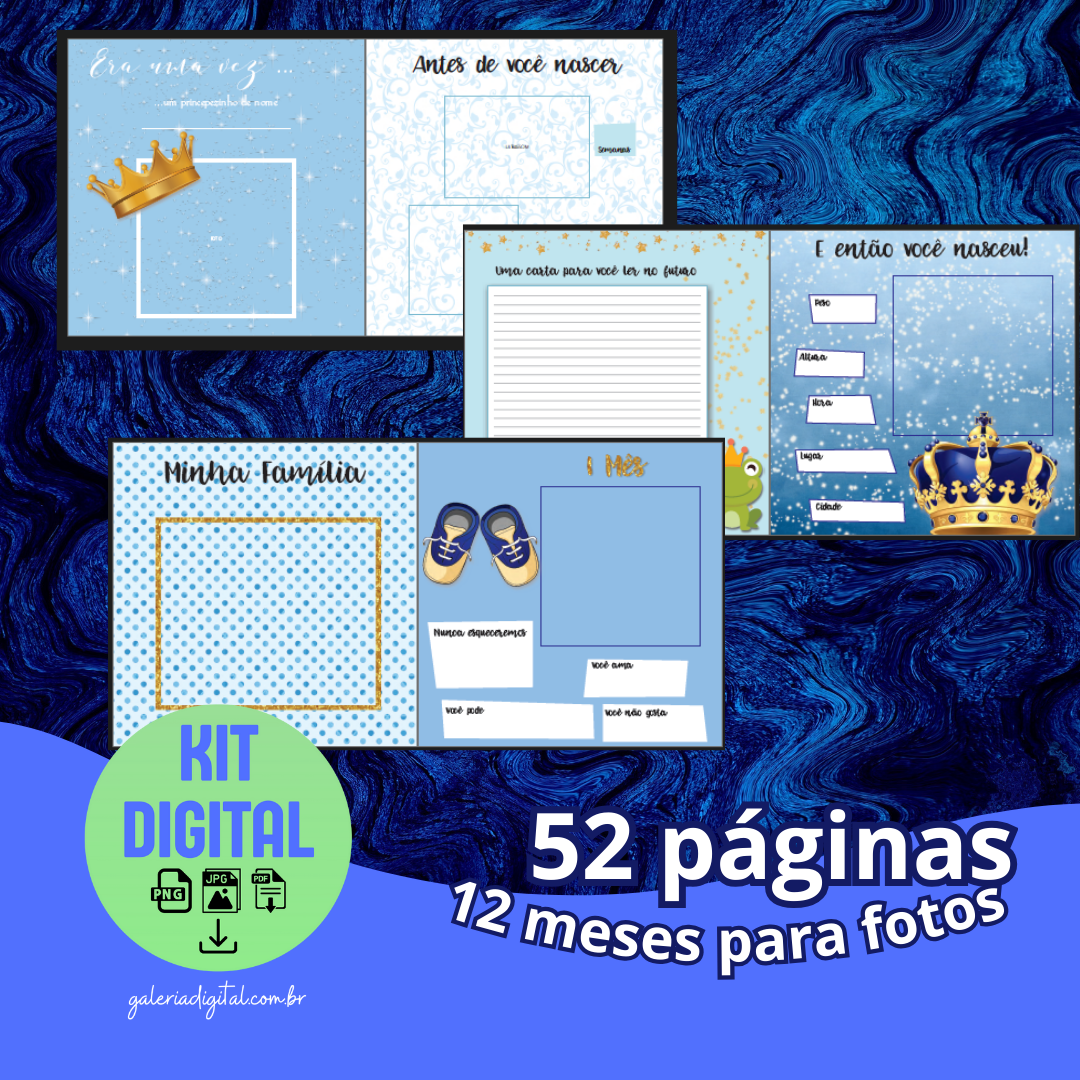 Arquivo Livro do Bebê Príncipe