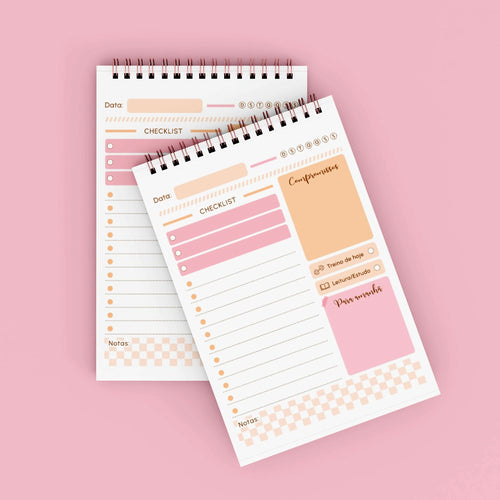 BLOCO A5 - PLANNER DIARIO